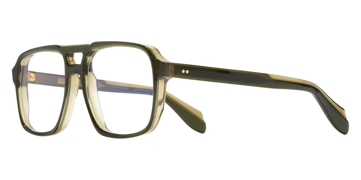 Cutler and Gross 1394 16 Multigreen Glasses