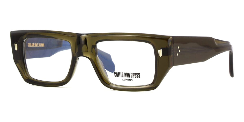 Cutler and Gross 1413 03 Olive Glasses