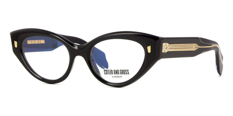 Cutler and Gross 1417 01 Black Glasses