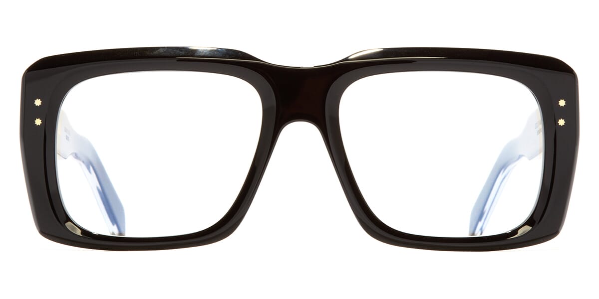 Cutler and Gross 1418 01 Limited Edition Black 24kt Gold Plated Glasses