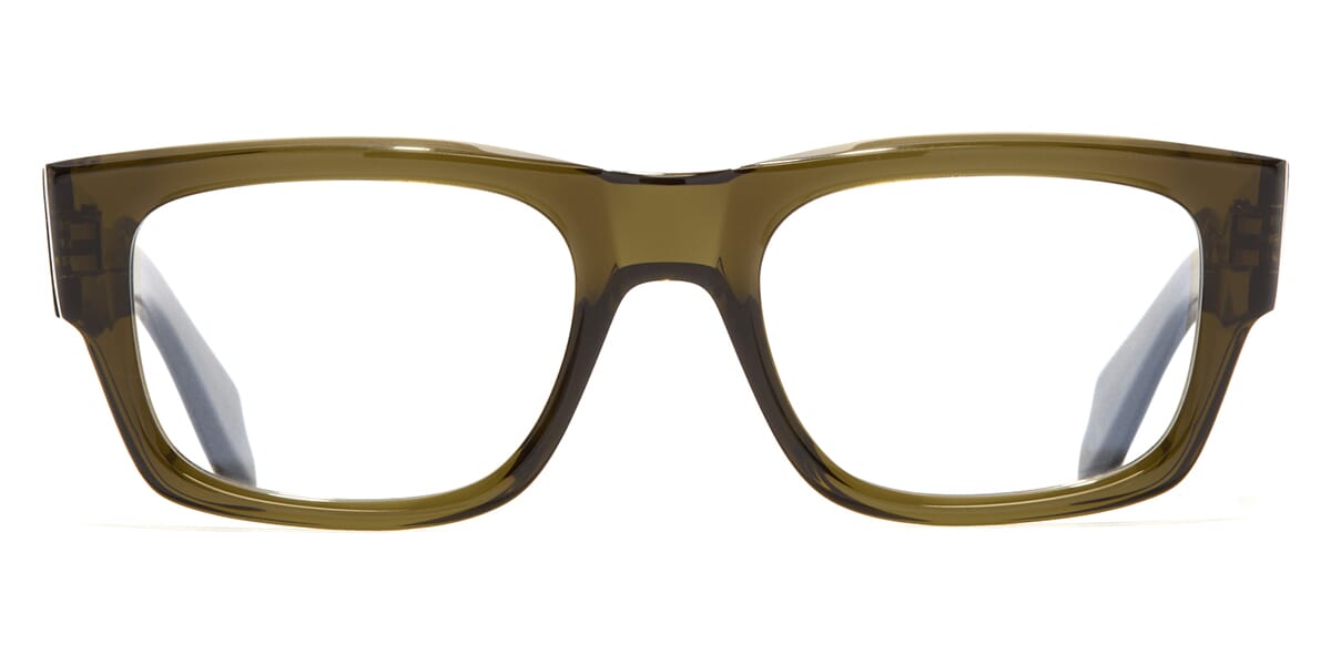 Cutler and Gross 9043 03 Olive Glasses