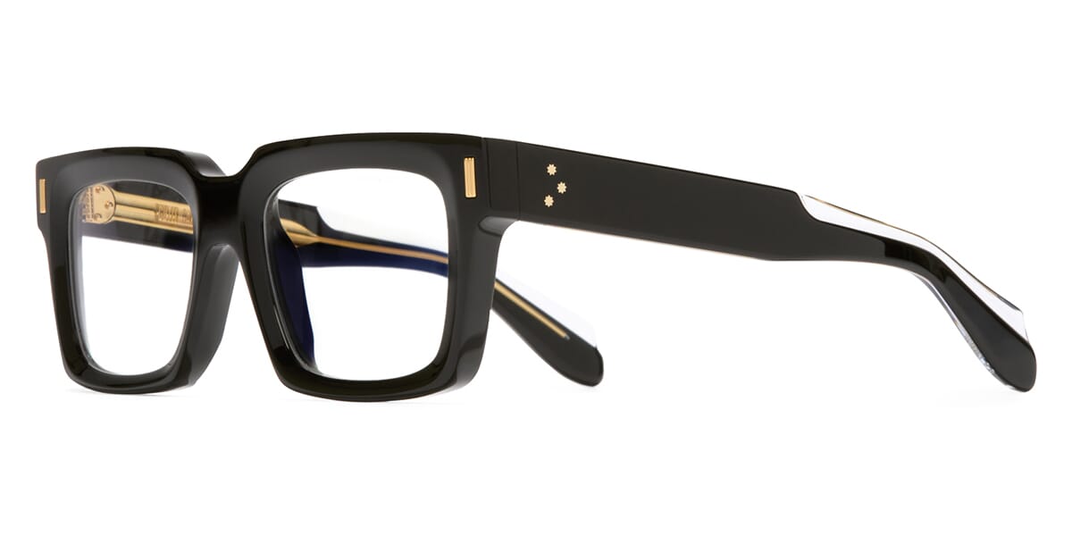 Cutler and Gross 9386 01 Black Glasses