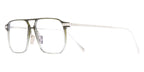 Cutler and Gross Aurum 0006 03 Green to Rhodium Grey Gradient Glasses