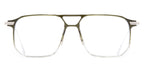Cutler and Gross Aurum 0006 03 Green to Rhodium Grey Gradient Glasses