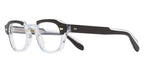 Cutler and Gross 1420 01 Black On Crystal Glasses