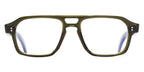 Cutler and Gross Graham CGSN GR15 03 Olive Glasses