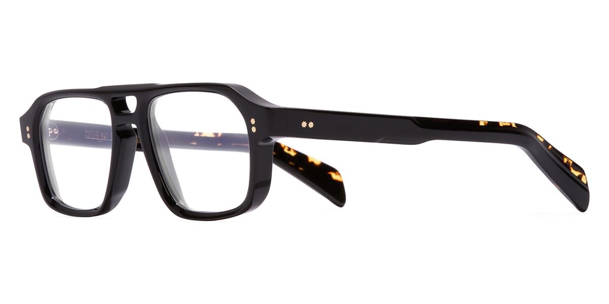 Cutler and Gross Graham GR15 05 Black on Havana Glasses