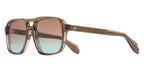 Cutler and Gross Sun 1394 10 Brown Crystal Sunglasses