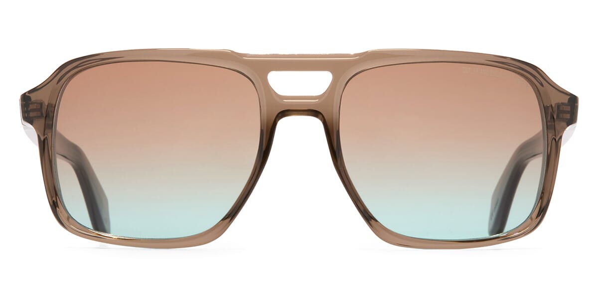 Cutler and Gross Sun 1394 10 Brown Crystal Sunglasses