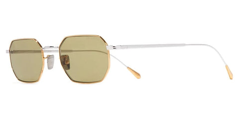 Cutler and Gross Sun Aurum 0005 04 Rhodium 24KT Gold Sunglasses