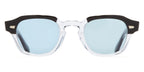 Cutler and Gross Sun 1420 01 Black On Crystal Sunglasses
