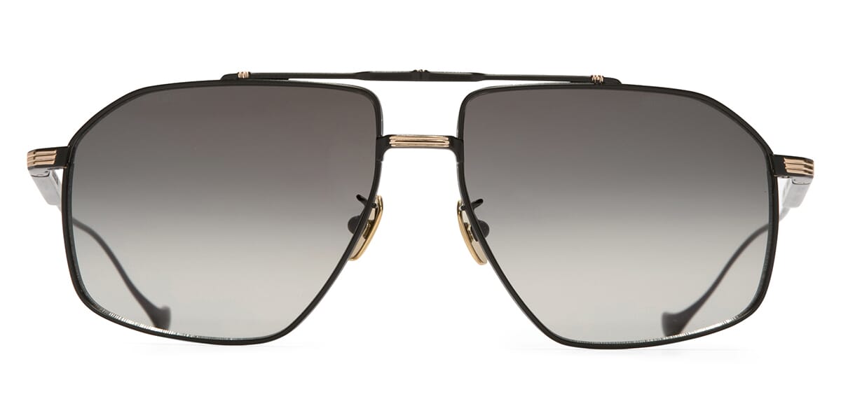 Cutler and Gross Sun Kensington 1424 01 Black Gold Sunglasses