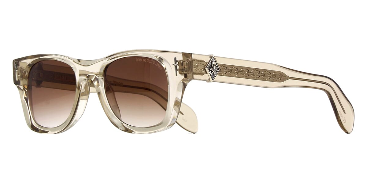Cutler and Gross Sun X The Great Frog Phantom Lucky Diamond GFSN013 03 Sand Sunglasses
