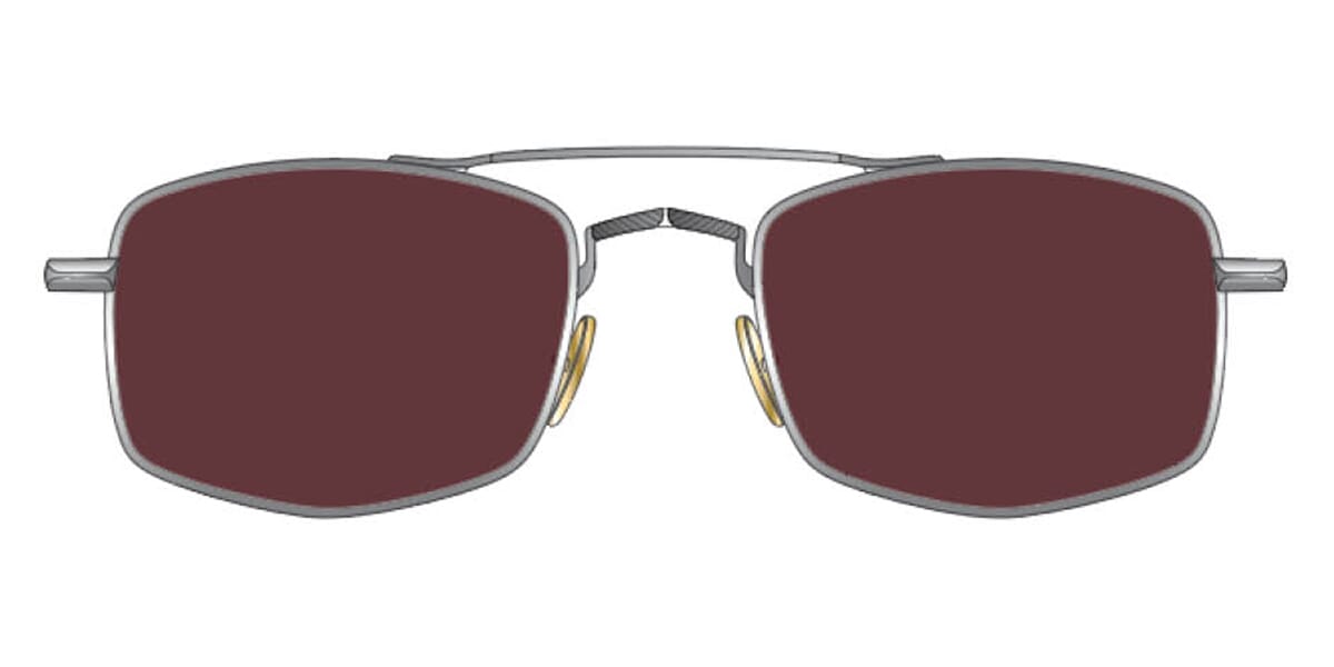 Cutler and Gross Sun x The Great Frog Bowie 016 01 Silver Bones Sunglasses