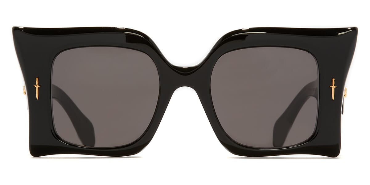 Cutler and Gross Sun x The Great Frog Medusa Limited Edition GFLE011 01 Black with Gold Snake Sunglasses