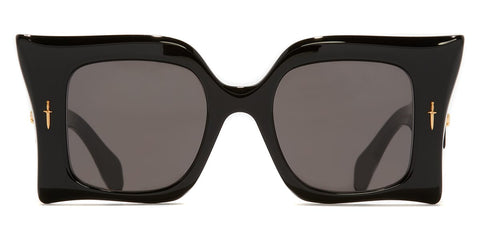 Cutler and Gross Sun x The Great Frog Medusa Limited Edition GFLE011 01 Black with Gold Snake Sunglasses