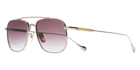 Cutler and Gross Sun x The Great Frog Richards 019 01 Limited Edition Silver with Bones Sunglasses