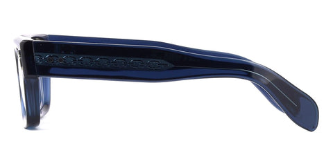 Cutler and Gross X The Great Frog Titan GFOP014 03 Deep Blue Crystal Glasses