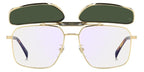 David Beckham DB 1187/G/C J5GUC with Magnetic Clip On Polarised Glasses