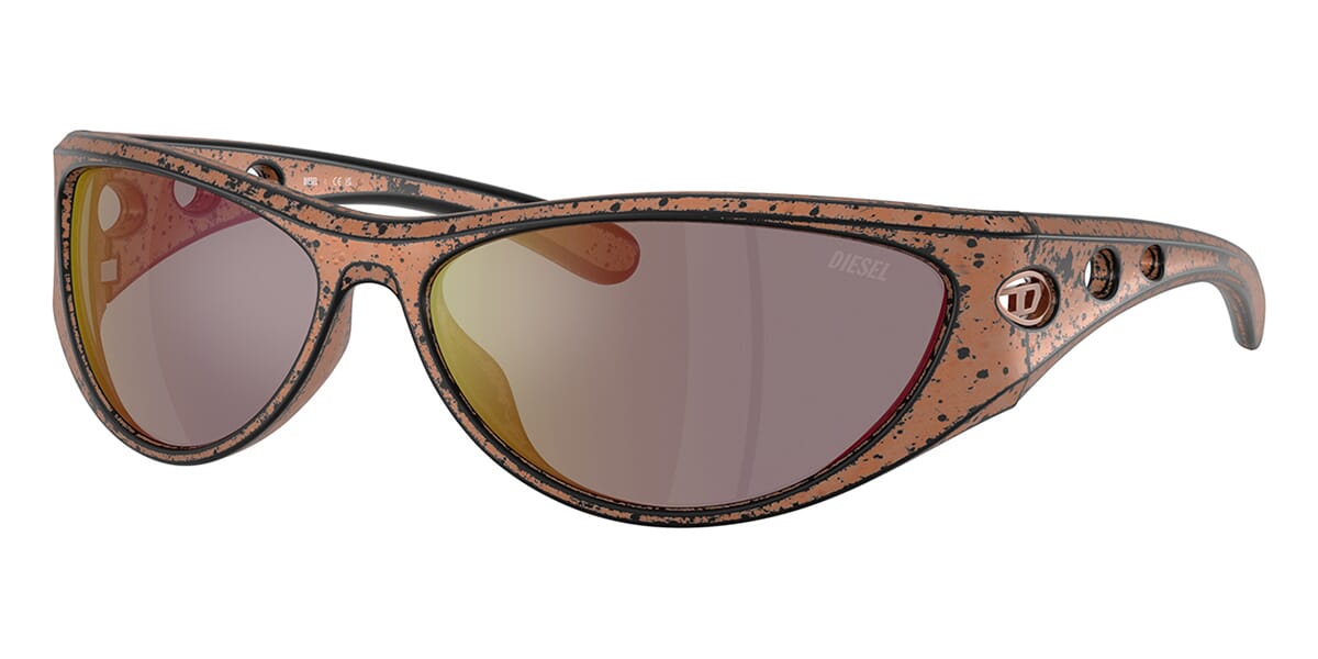diesel goggles Diesel DL3004U 20114Z Bronze Barrelling Black