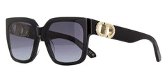NEW DIOR SUNGLASSES, BLACK WOMEN SQUARE DIOR 30MONTAIGNE SU 12A1 Sunglasses DIOR 30montaigne 30MONTAIGNE SU 12A1 58-15 Black  main image 4