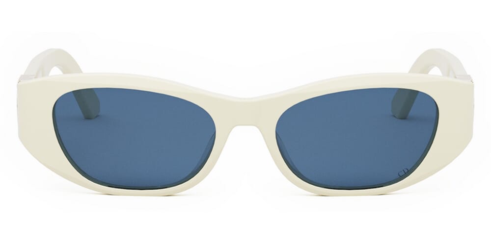 Dior 30Montaigne S9U 95B0 Sunglasses | White Oval Sunglasses - US