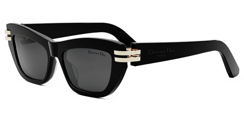 Dior Cdior B2U 10A0 Sunglasses | Black Cat Eye Sunglasses - US