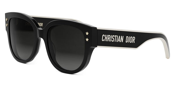 Dior Black Square Frame Sunglasses with Silver Accents DiorBlackSuit S18U square sunglasses in black - Dior Eyewear  main image 4
