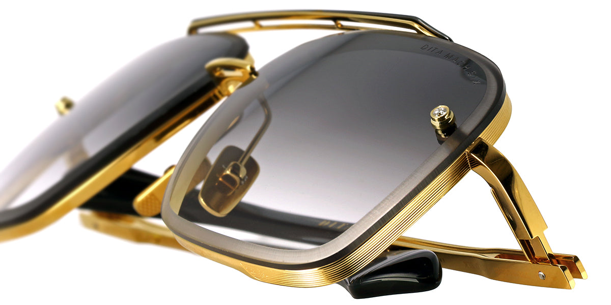 Dita Mach Six - Inovati DTS 121 01 with Real White Diamonds - As Seen On Belle Hassan