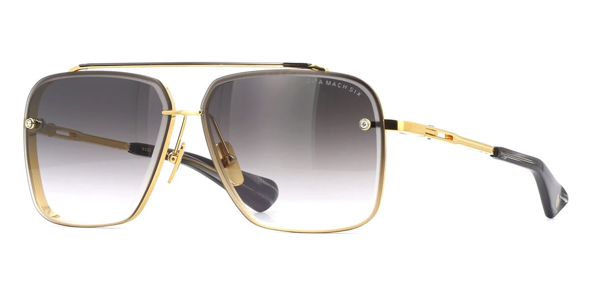 Dita Mach Six - Inovati DTS121 01 with Real White Diamonds Sunglasses
