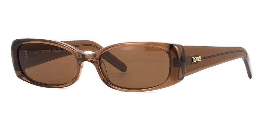 DMY Studios Billy DMYSUN08TBR Transparent Brown Sunglasses