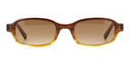 DMY Studios Margot DMYSUN13GB Gradient Brown Sunglasses