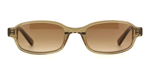 DMY Studios Margot DMYSUN13TO Transparent Olive Sunglasses