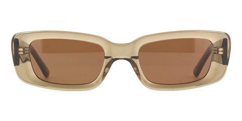 DMY Studios Preston DMYSun02TO Transparent Olive Sunglasses