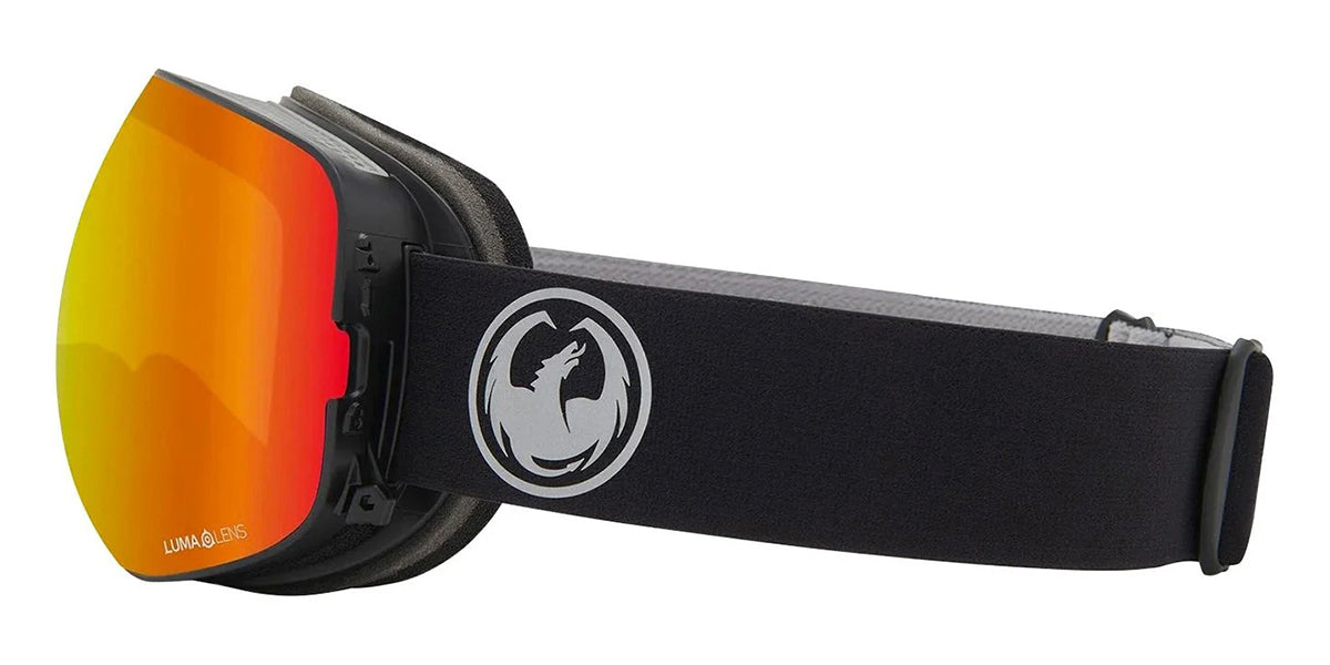 Dragon Ski Mask X2s Black with Interchangable Lumalens Goggle