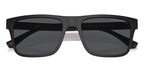 Emporio Armani EA4115 5801/1W with 2x Magnetic Clip-On Sunglasses