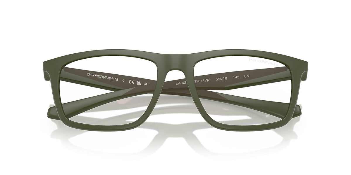 Emporio Armani EA4235 6184/1W with Folding Clip-On Glasses