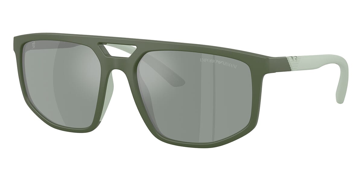 armani goggles for mens Emporio Armani 0EA4248U 625930 Sunglasses Matte Agave Green 58mm Men