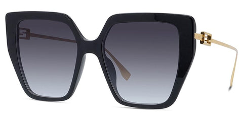 Fendi Baguette FE40012U 01B Sunglasses