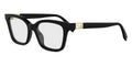 Fendi Baguette FE50153I 001 Glasses