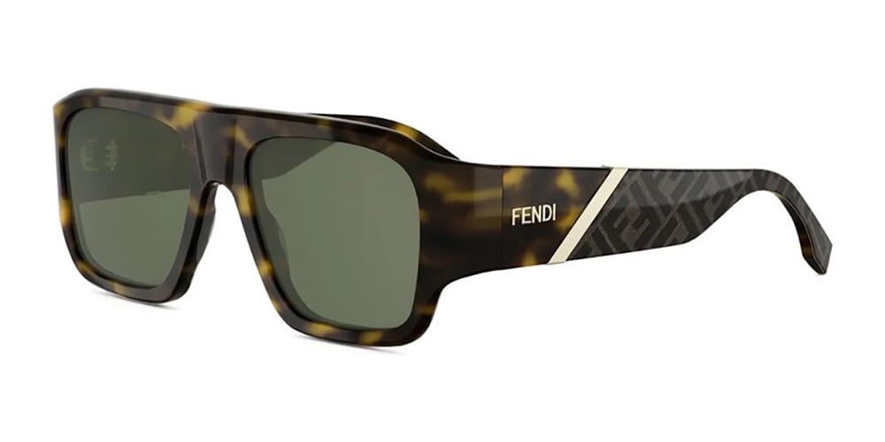 Fendi Diagonal FE40198I 52N Sunglasses - US