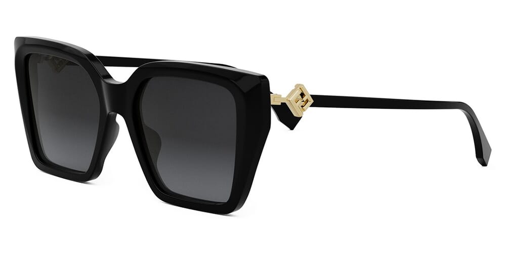 Fendi FF Diamonds FE40161I 01B Sunglasses