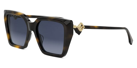 Fendi FF Diamonds FE40161I 55F Sunglasses