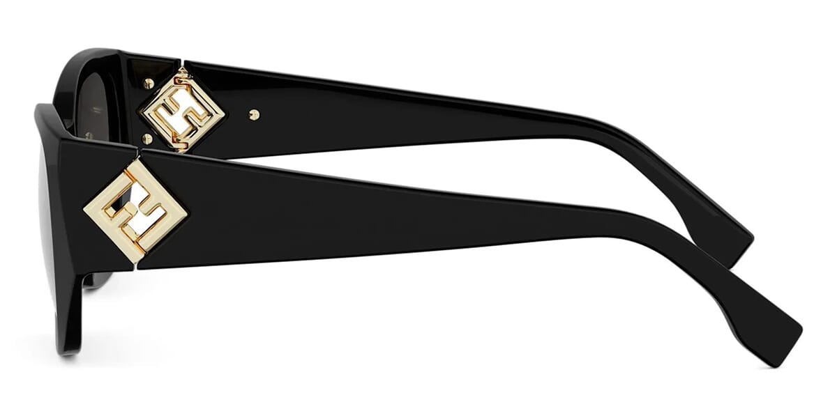 Fendi FF Diamonds FE40220I 01A Sunglasses