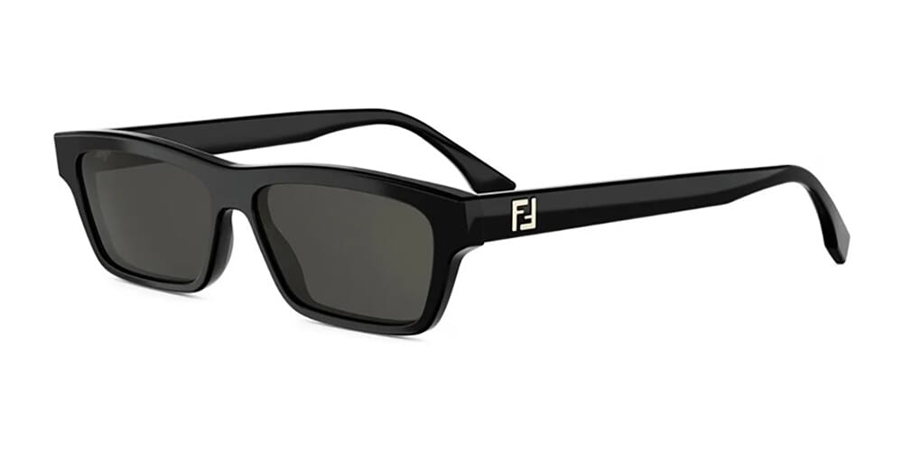 Fendi FF Squared FE40199I 01A Sunglasses