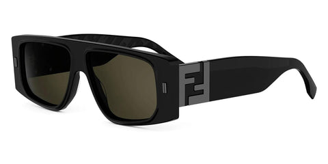 Fendi FF Squared FE40214U 01N Sunglasses