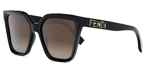 Fendi Lettering FE40086I 01F Sunglasses