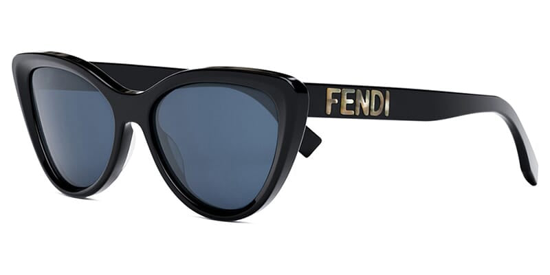 Fendi black cat eye 2025 sunglasses