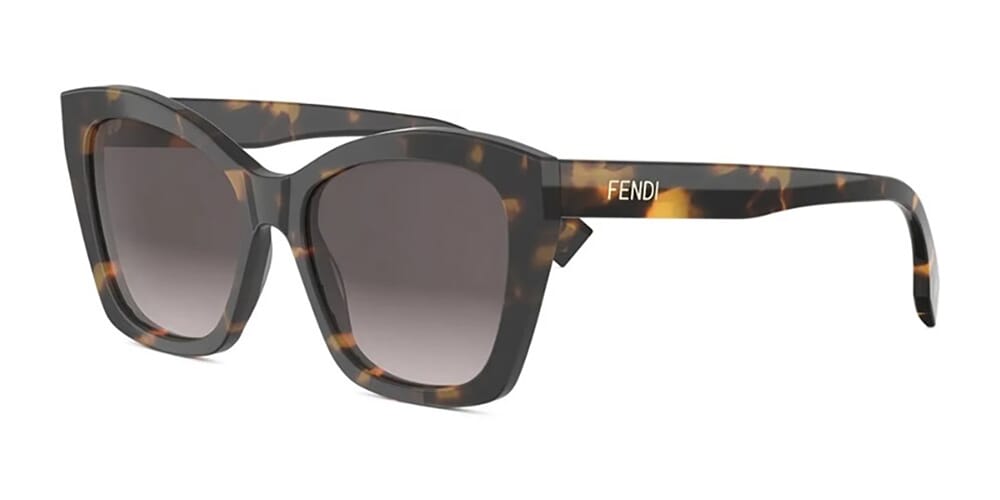 Fendi Lettering FE40151I 56B Sunglasses