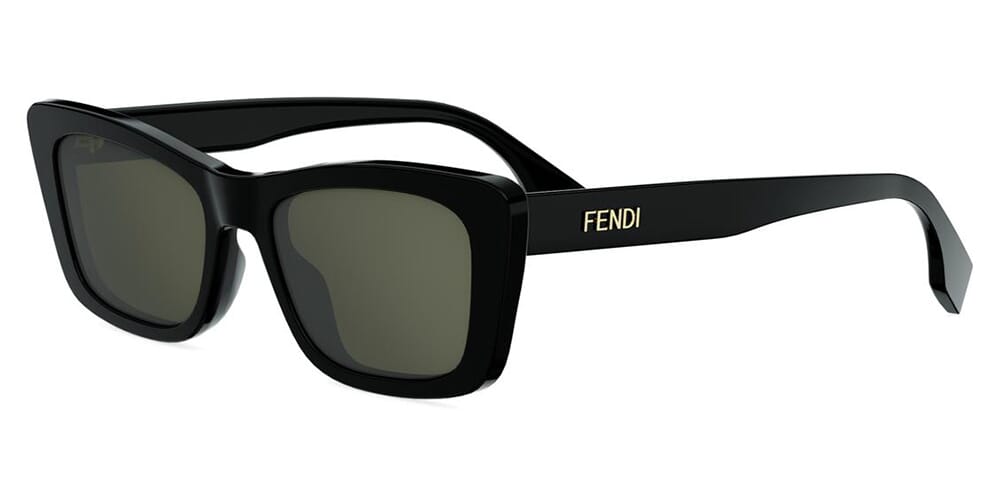 Fendi Lettering FE40185I 01N Sunglasses - US
